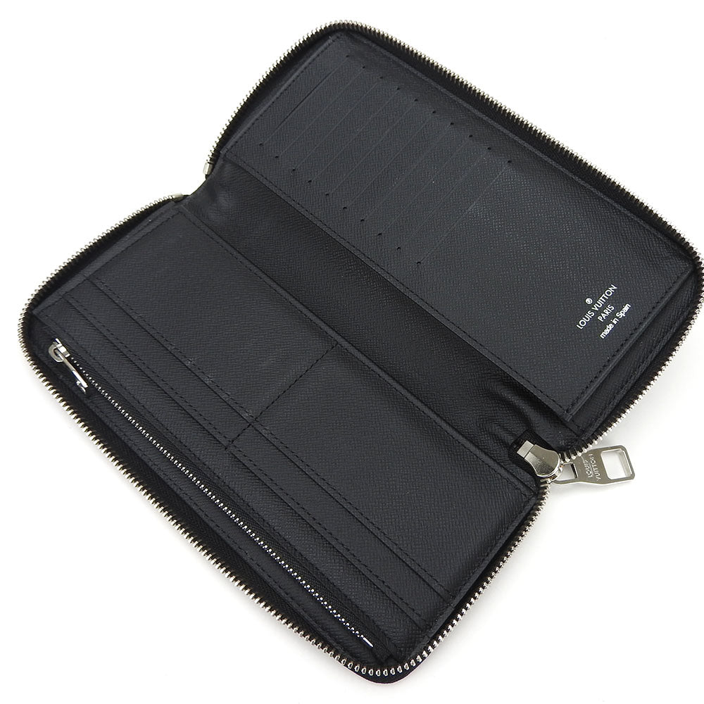 LOUIS VUITTON Long Wallet Purse N63095 Damier Grafitte black Damier Graphite Zippy wallet ã» Vertical