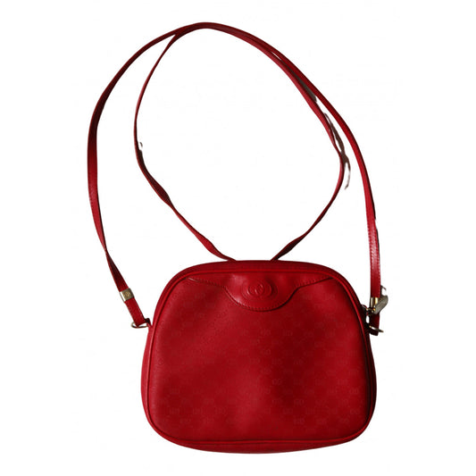 Gucci red cloth handbag