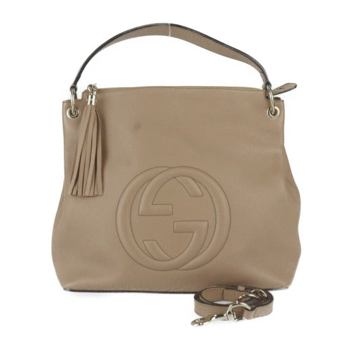 Gucci Soho Mauve Leather Tote Bag ( )