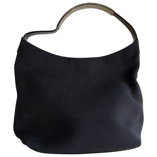 Gucci black polyester handbag