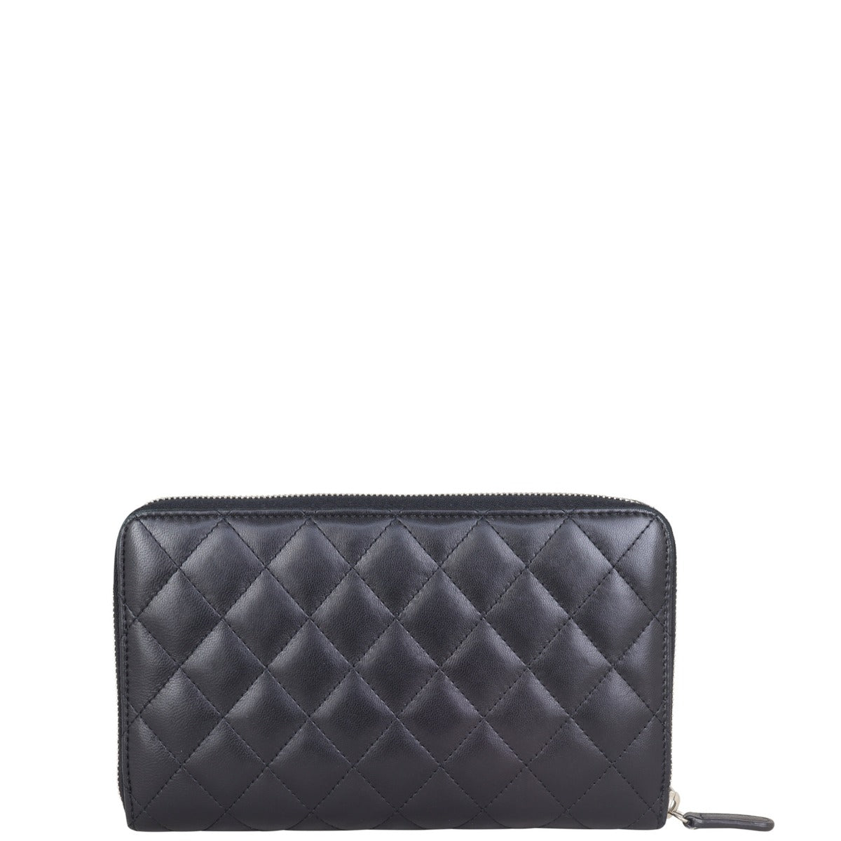 Chanel Classic CC Zip Around Organiser Wallet | Black