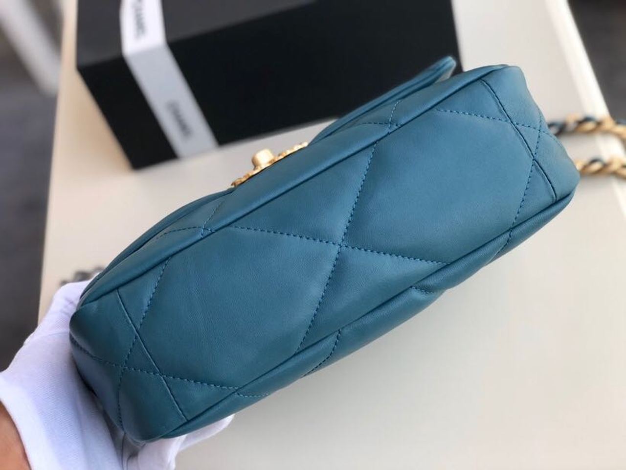 CHL 19 Handbag Teal For Women, Women’s Bags, Shoulder And Crossbody Bags 10in/26cm AS1160