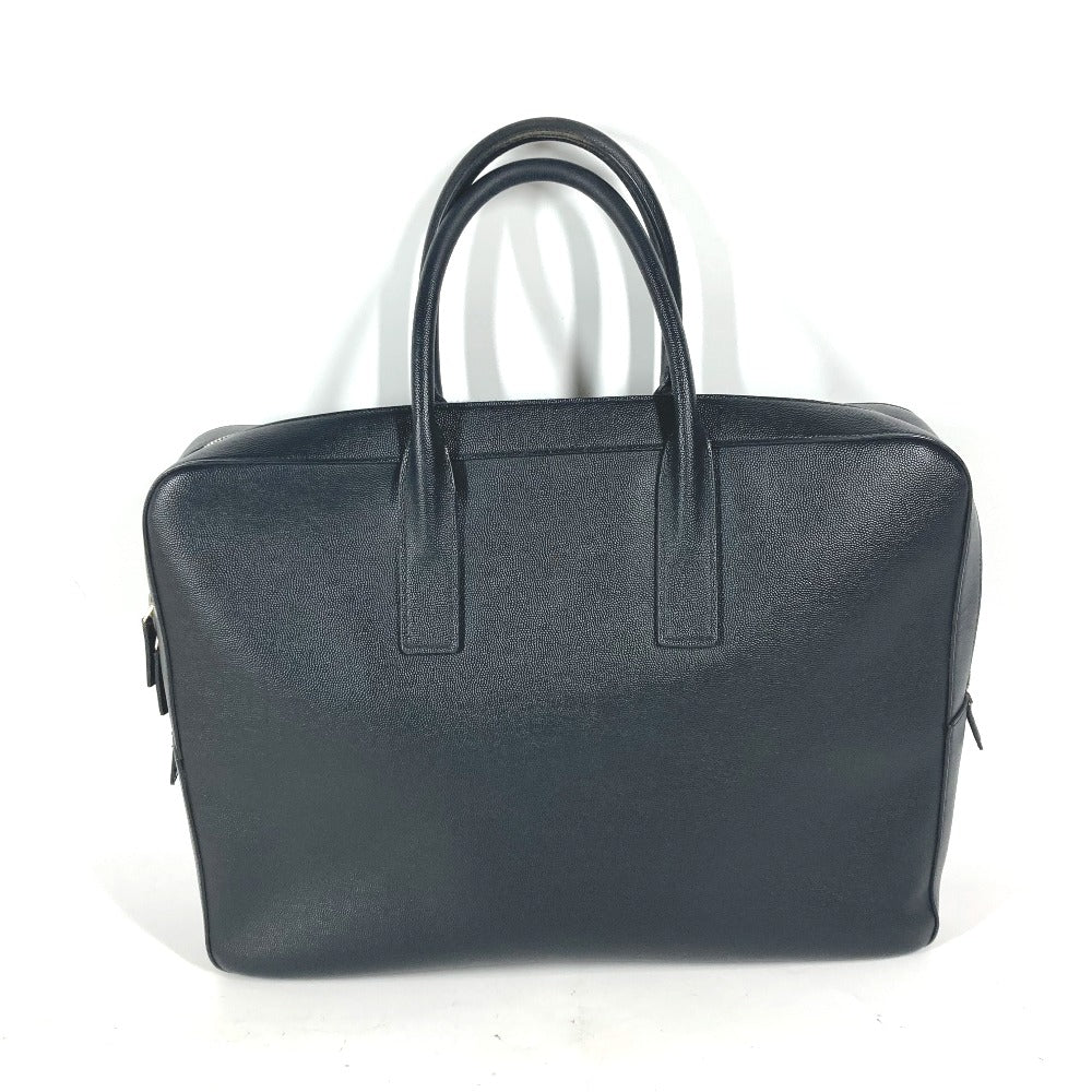 SAINT LAURENT PARIS Business bag 342606 leather black Classic M um mens