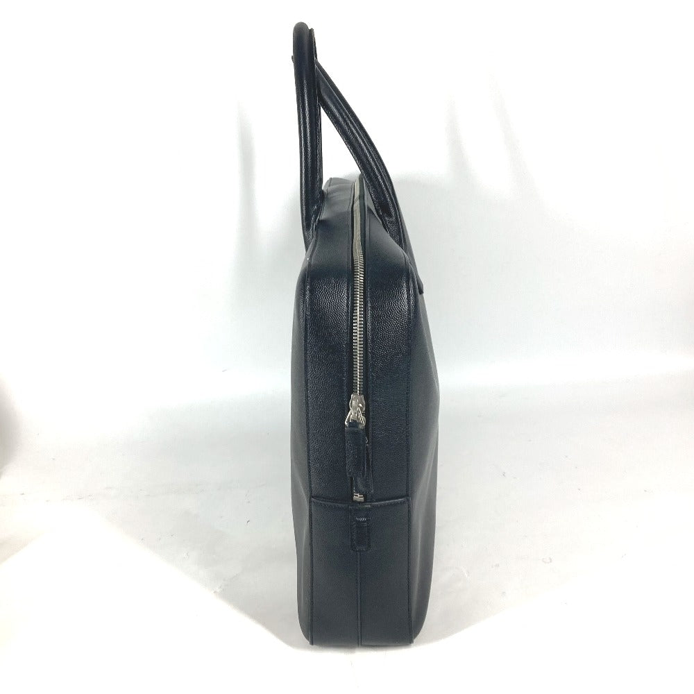 SAINT LAURENT PARIS Business bag 342606 leather black Classic M um mens