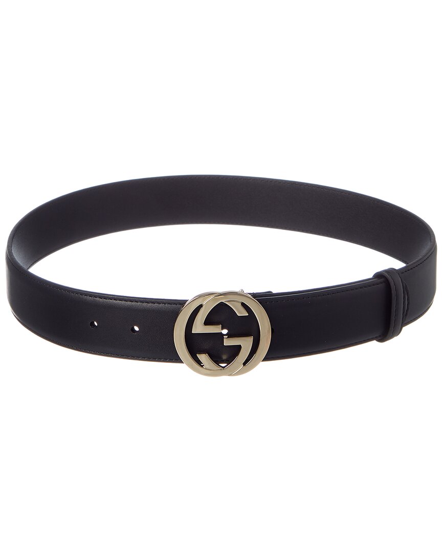 Gucci Interlocking G Leather Belt