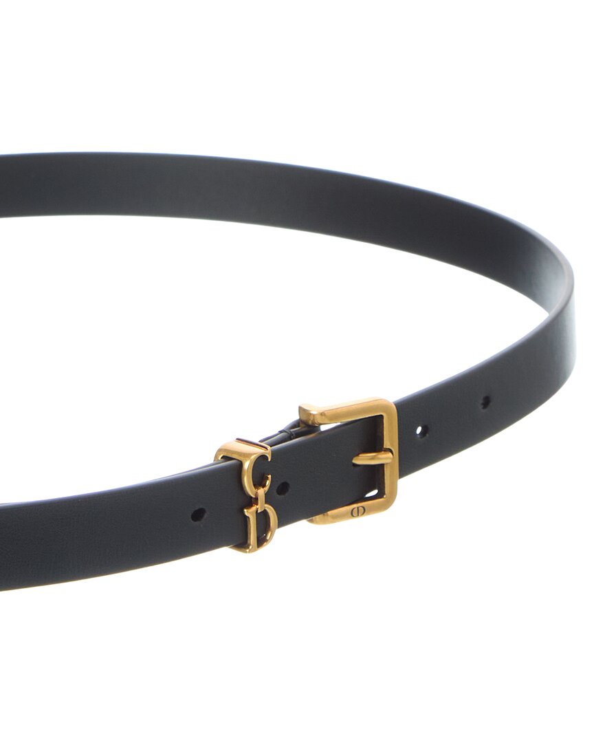 Dior Saddle Loop Leather Belt