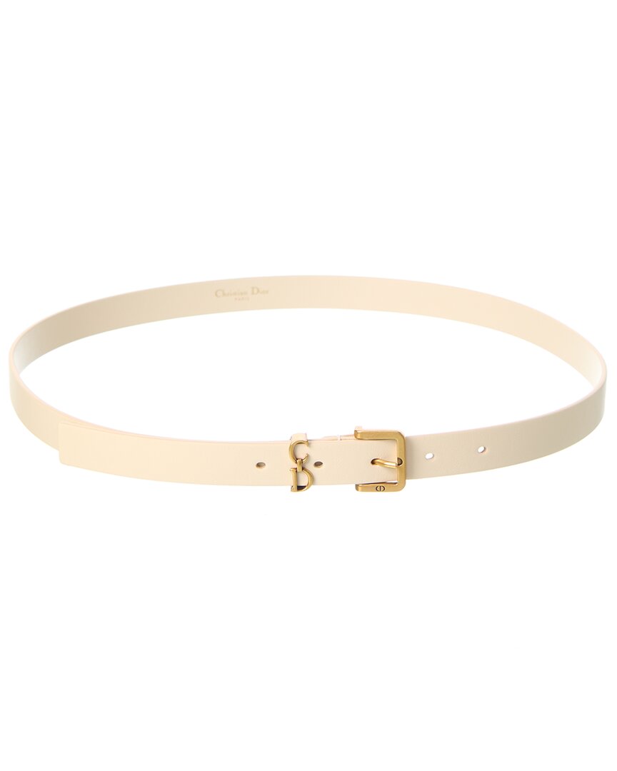 Dior Saddle Loop Leather Belt