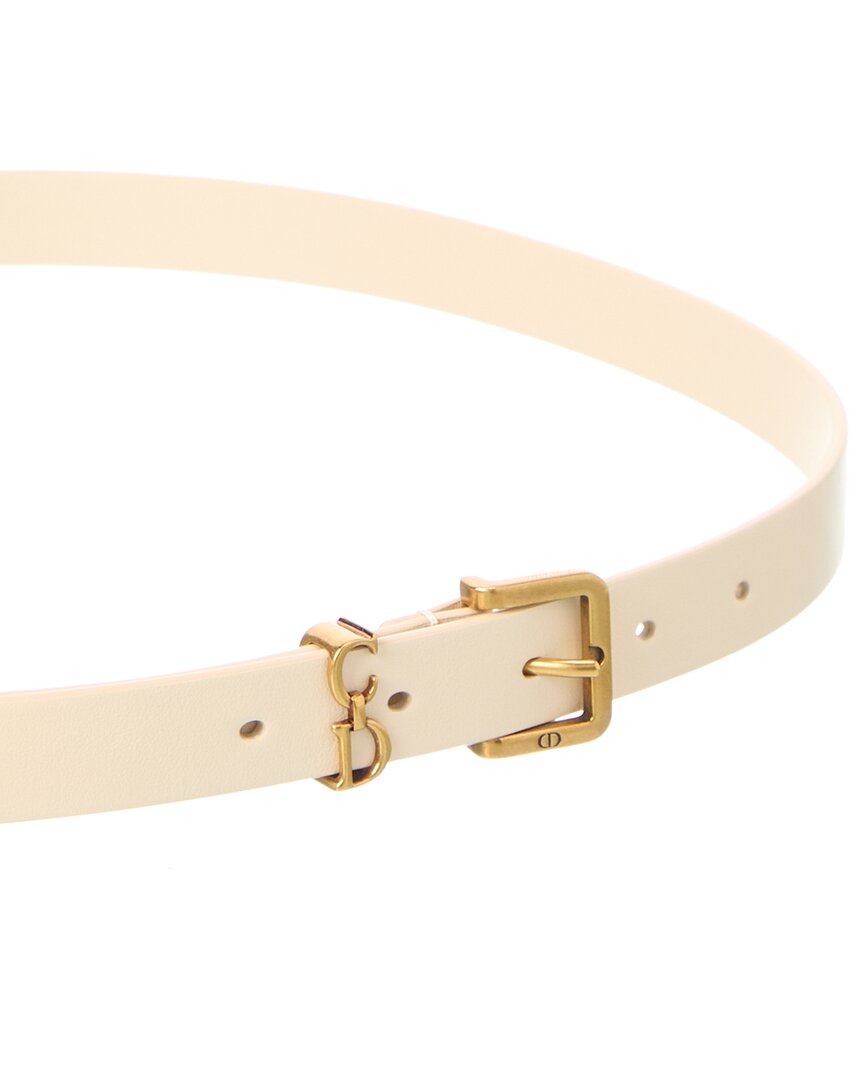 Dior Saddle Loop Leather Belt