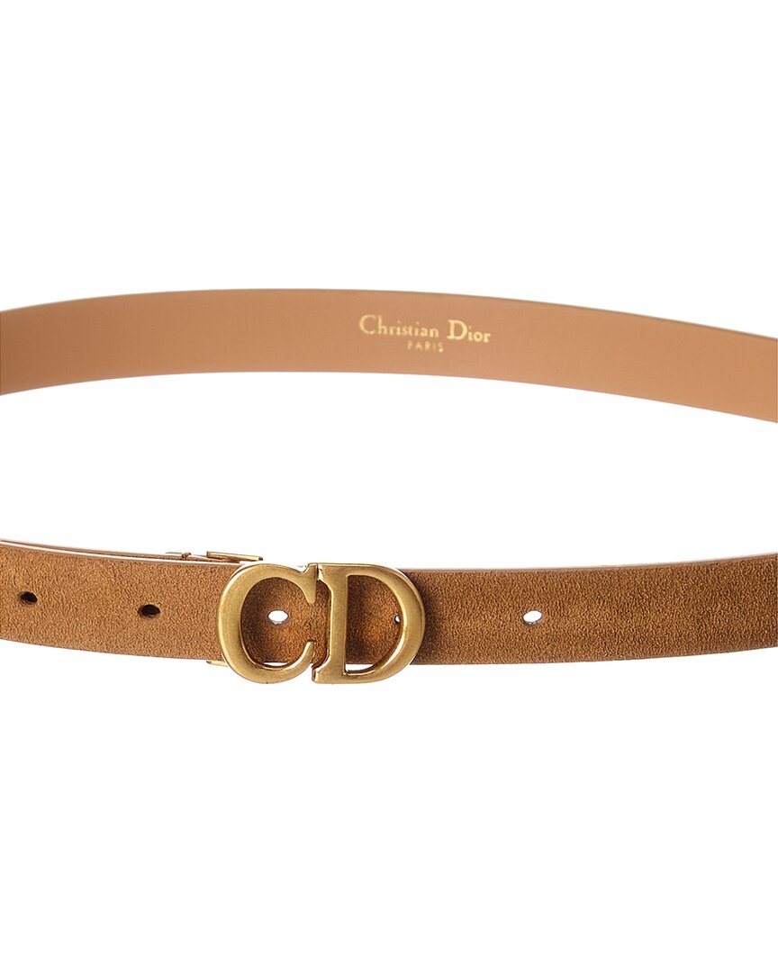 Dior Saddle Suede Belt