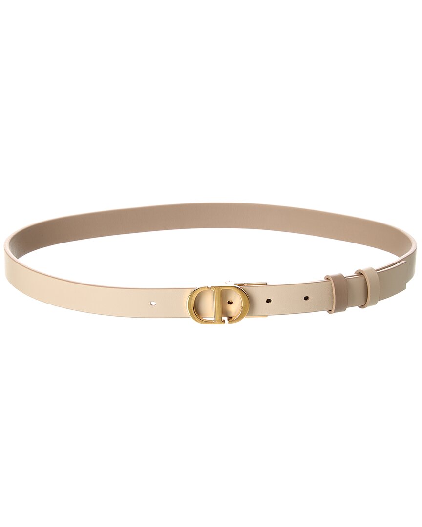 Dior 30 Montaigne Reversible Leather Belt