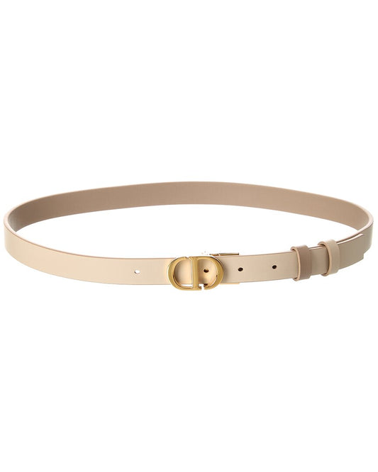 Dior 30 Montaigne Reversible Leather Belt