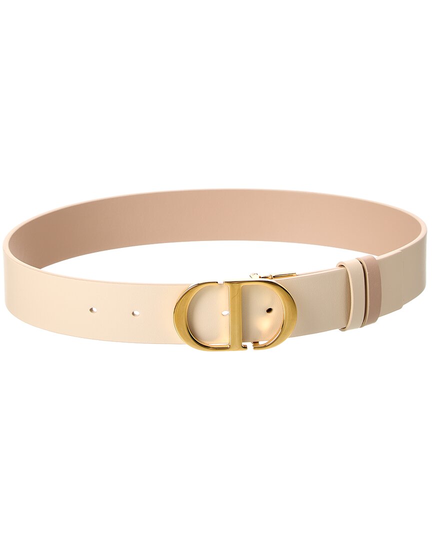 Dior 30 Montaigne Reversible Leather Belt