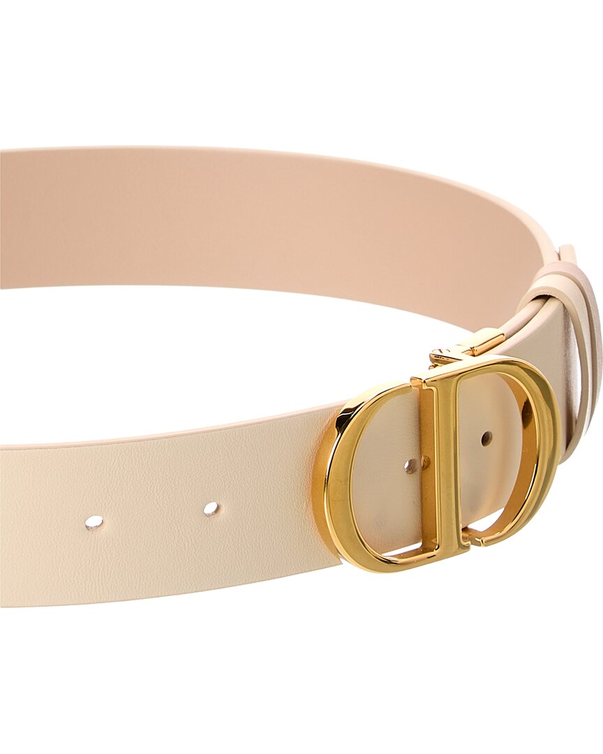 Dior 30 Montaigne Reversible Leather Belt