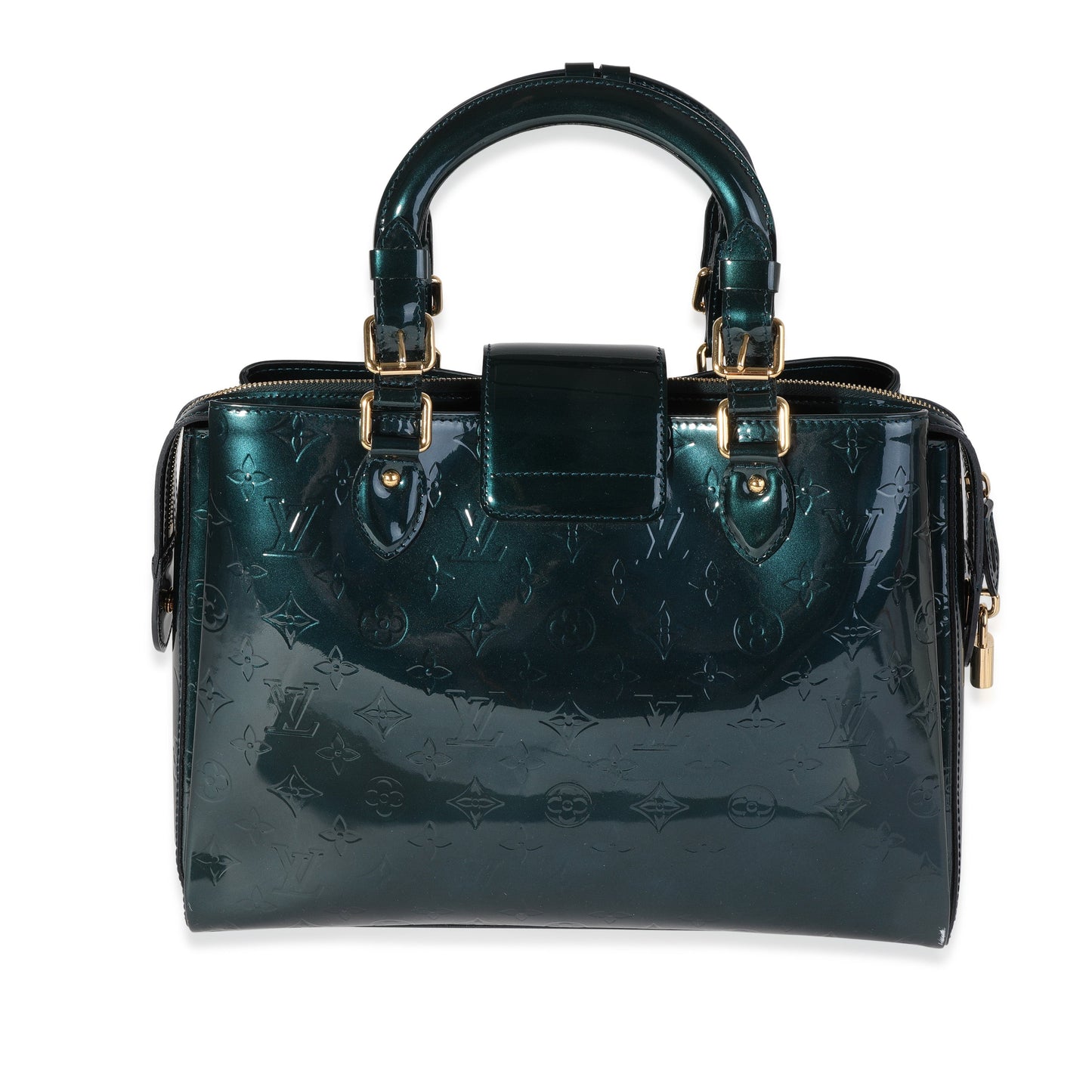 Louis Vuitton  Bleu Nuit Monogram Vernis Melrose Avenue