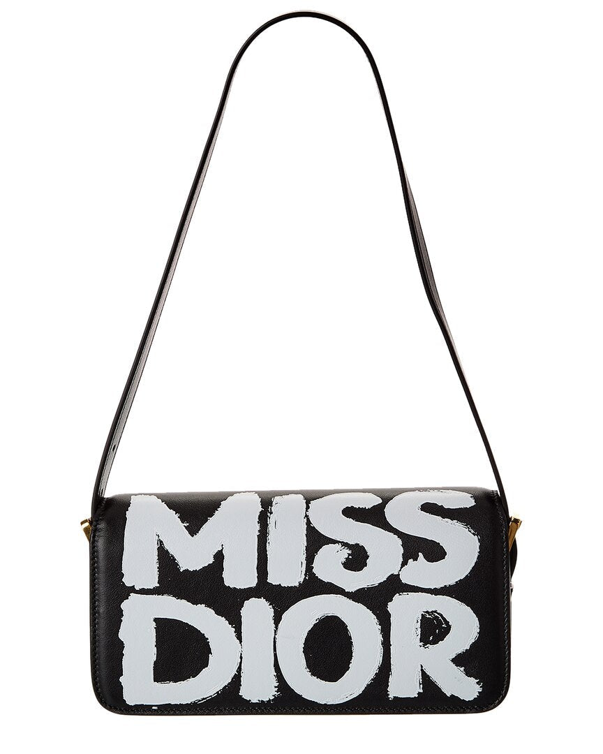 Dior Miss Dior Leather Shoulder Bag