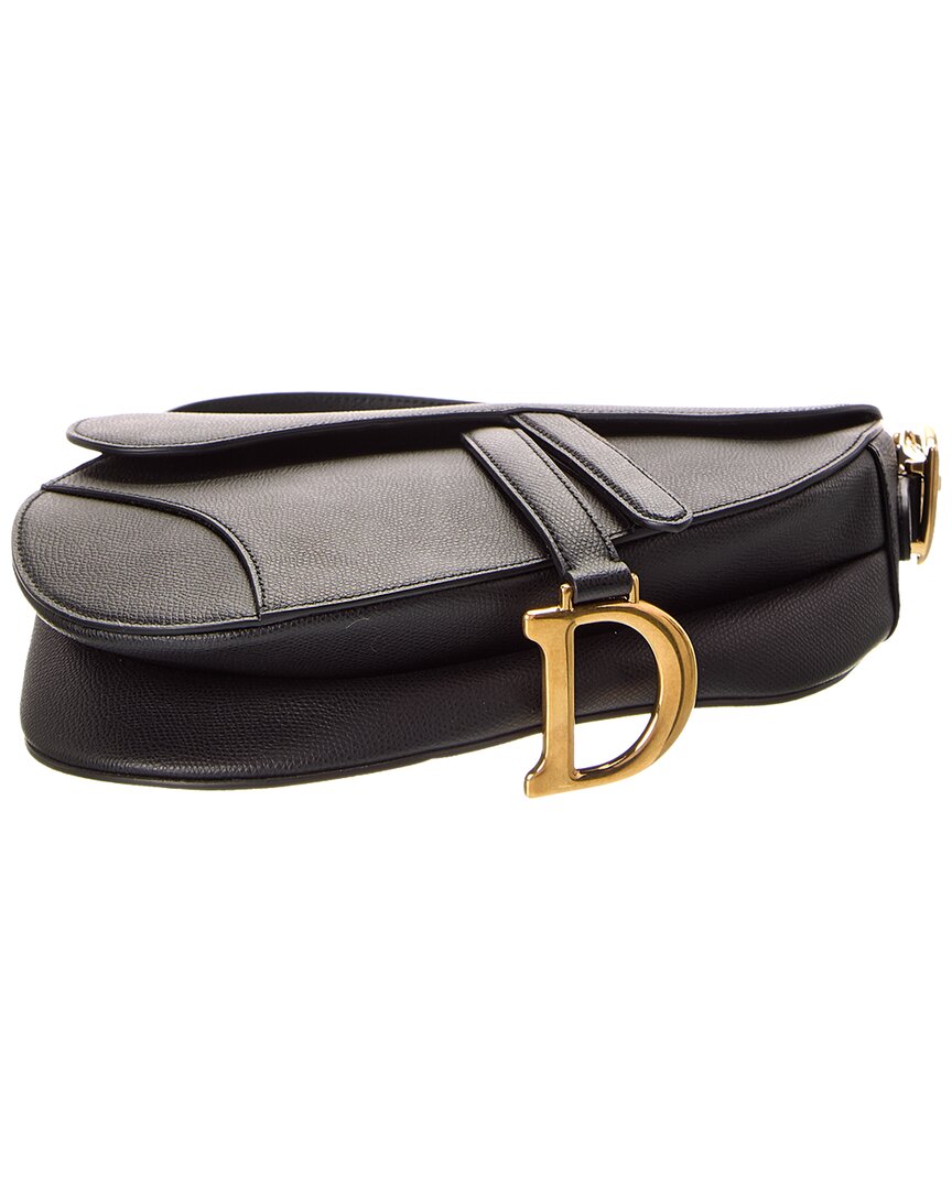 Dnu Dior Medium Saddle Leather Shoulder Bag ( Pre-Loved)