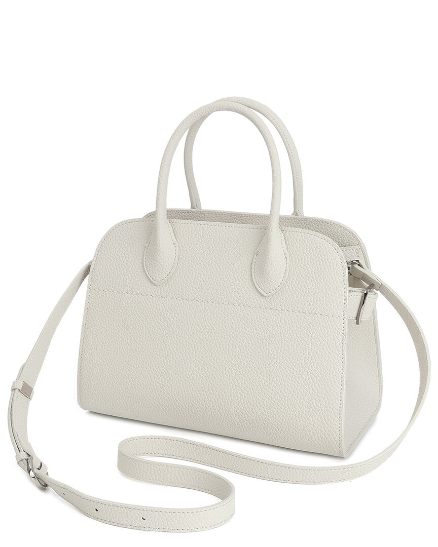 Tiffany & Fred Paris Smooth Leather Satchel