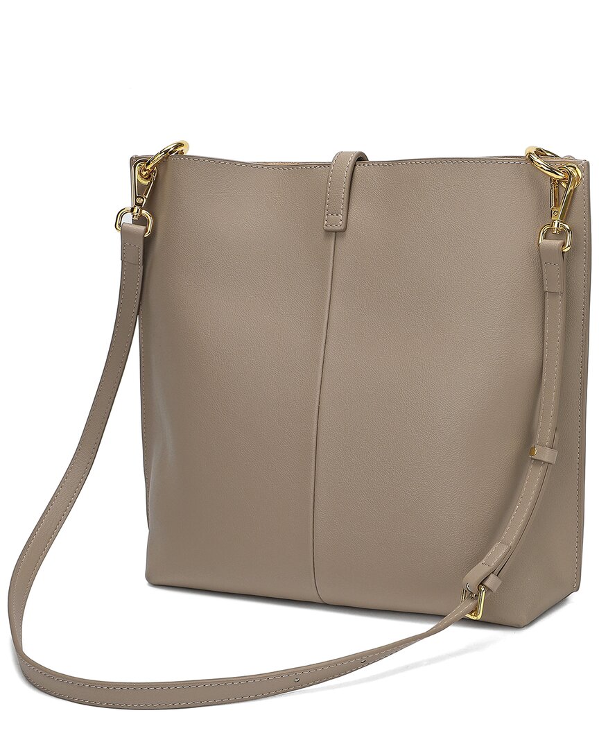 Tiffany & Fred Paris Smooth Leather Shoulder Bag
