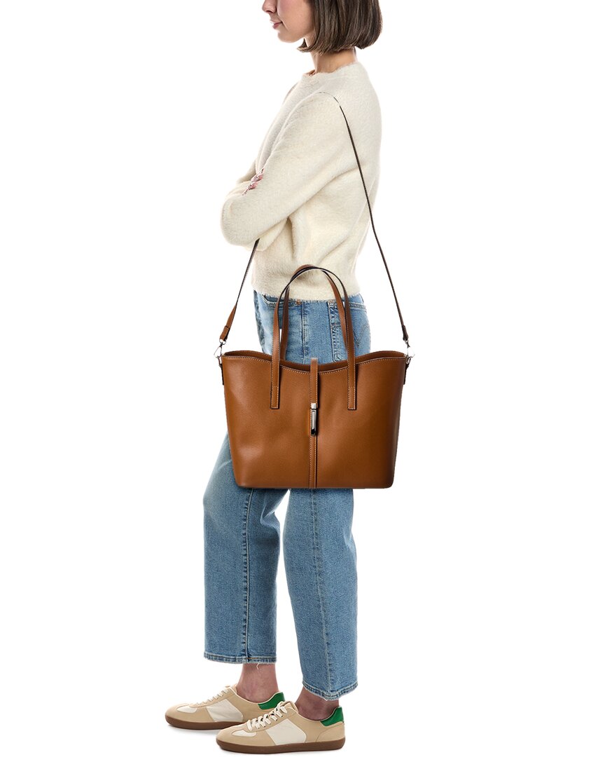 Italian Leather Palm Tote