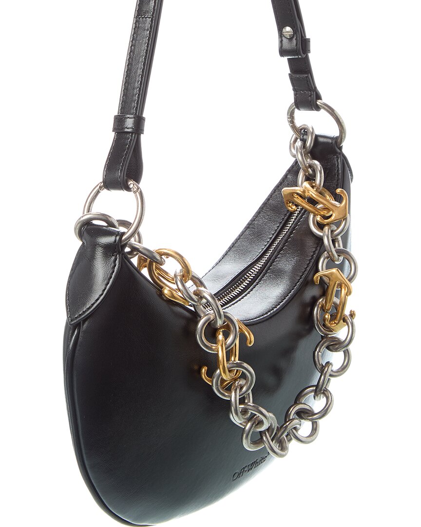 Off-White™ Leather Hobo Bag