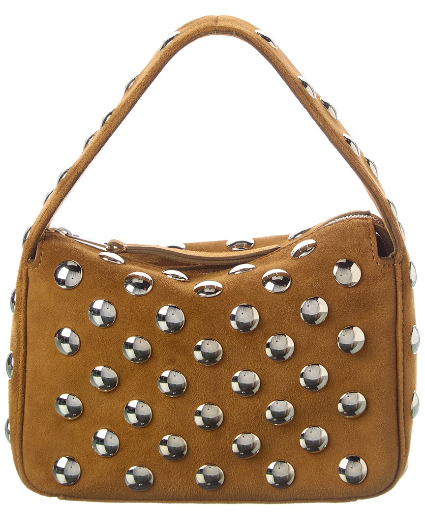 Khaite Elena Small Suede Shoulder Bag