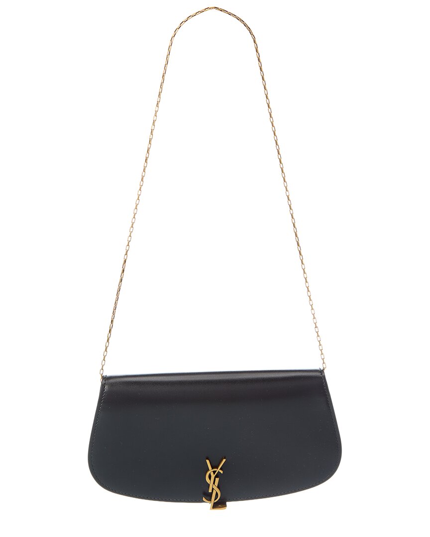 Saint Laurent Leather Wallet On Chain
