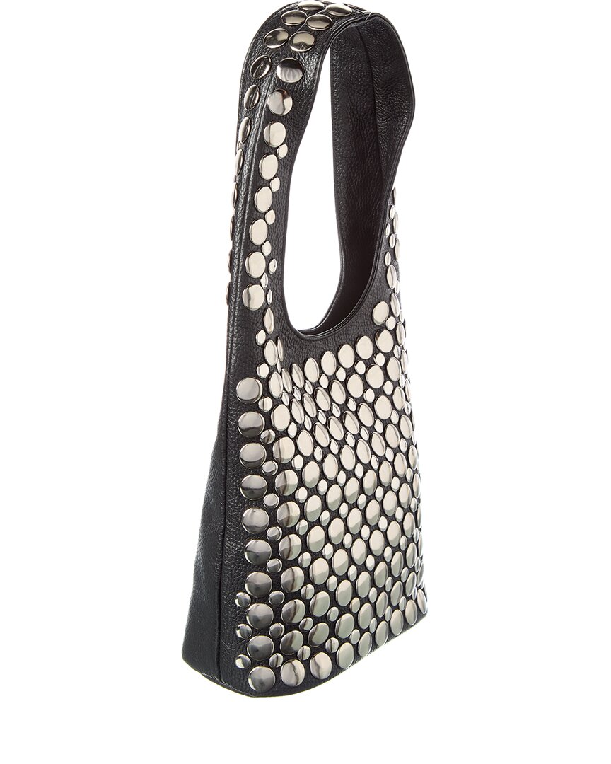 Isabella Rossetti Alice Studded Leather Shoulder Bag