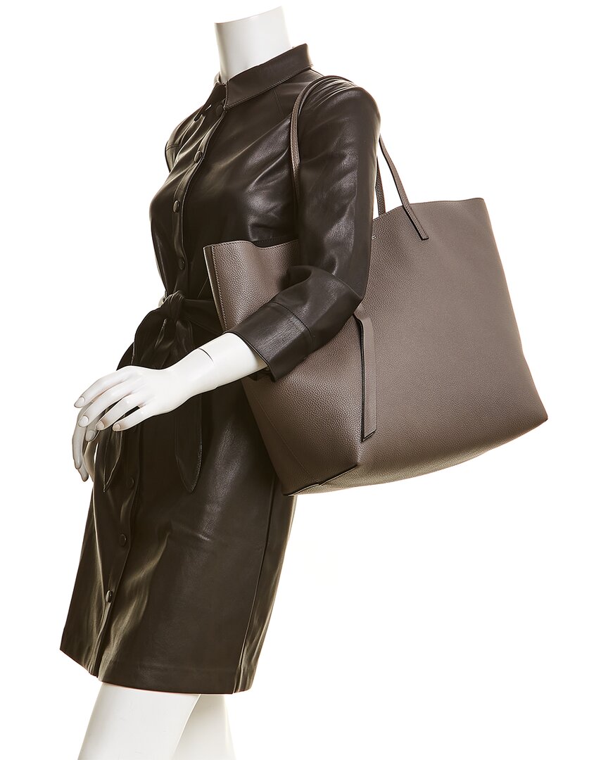 Alexander Mcqueen Skull Leather Tote