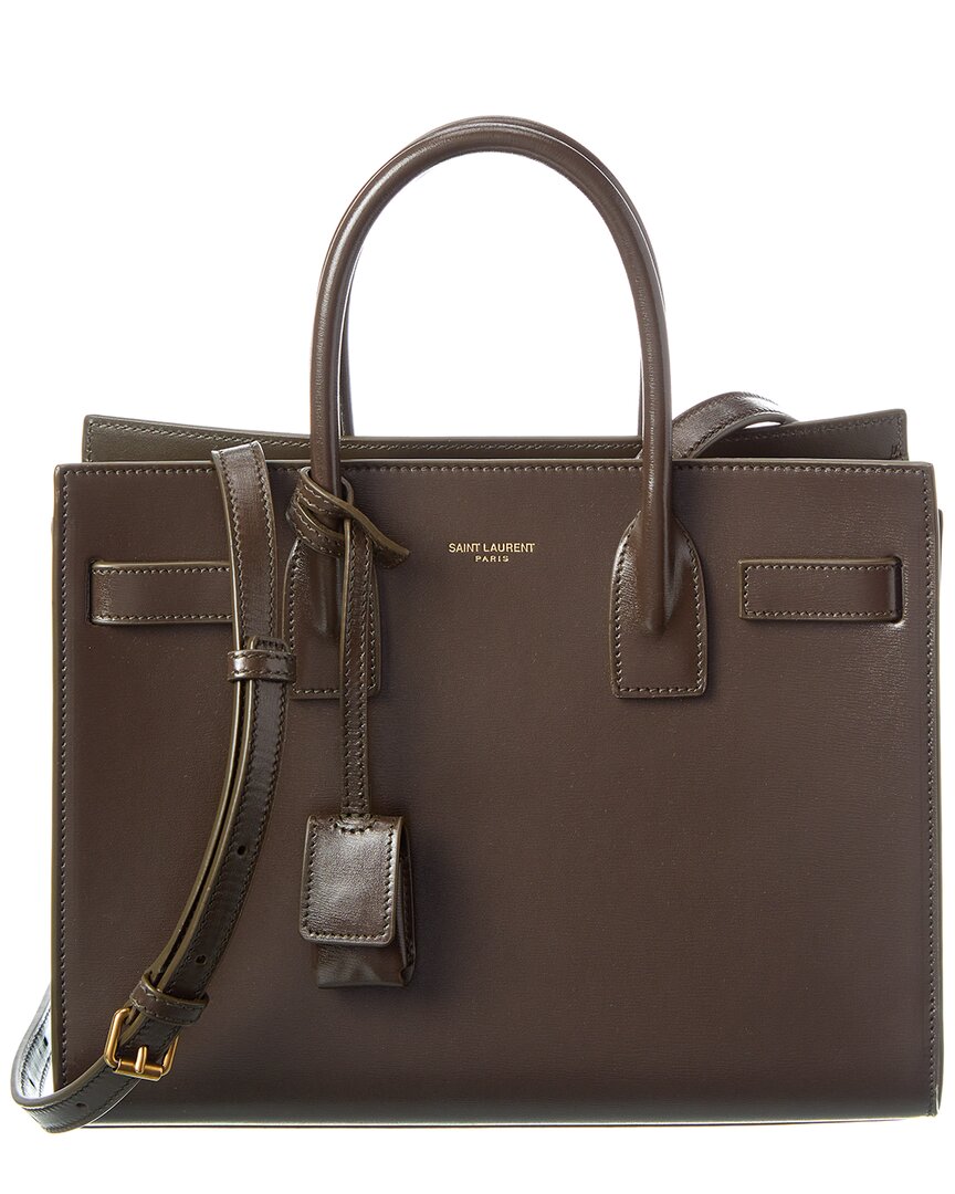 Saint Laurent Sac De Jour Baby Leather Tote