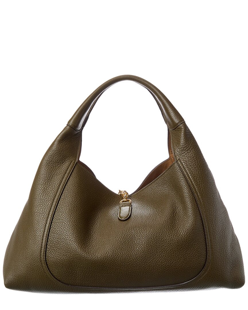 Gucci Softbit Maxi Leather Shoulder Bag