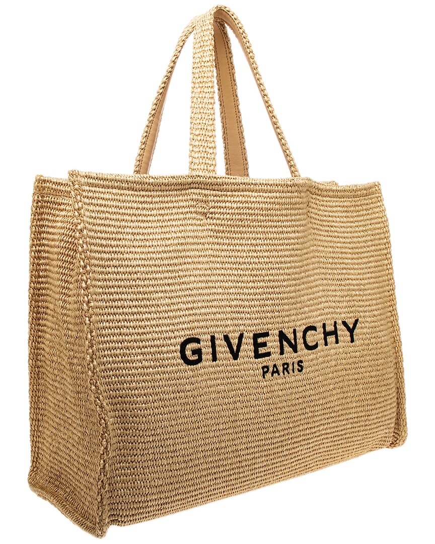 Givenchy G Medium Raffia Tote