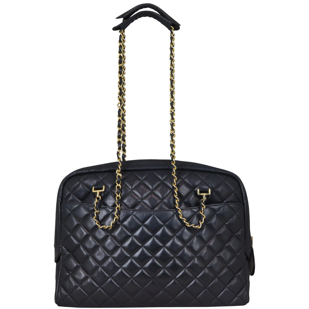 Chanel Quilted   Lambskin Tote
