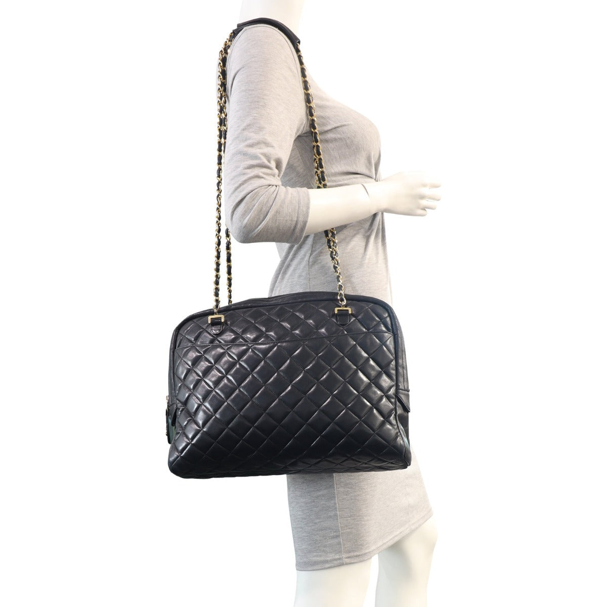 Chanel Quilted   Lambskin Tote