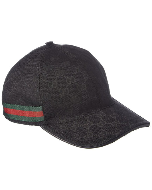 Gucci Original Gg Web Canvas Baseball Hat