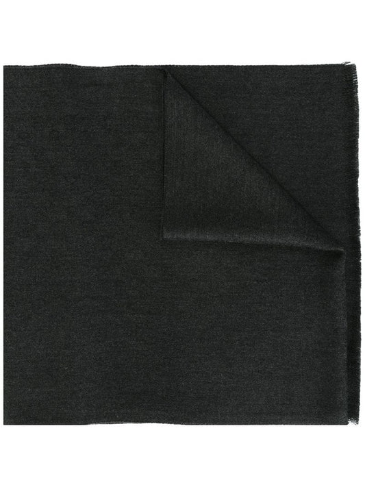 Gucci - classic knit scarf - men - Cashmere - One Size - Grey