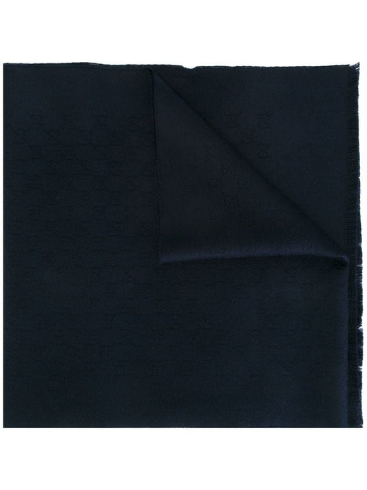 Gucci - classic knit scarf - men - Cashmere/RDS Product Name: BLACK ORCHID EDP Division: TF (TOM FORD BEAUTY) ALCOHOL DENAT. - One Size - Blue