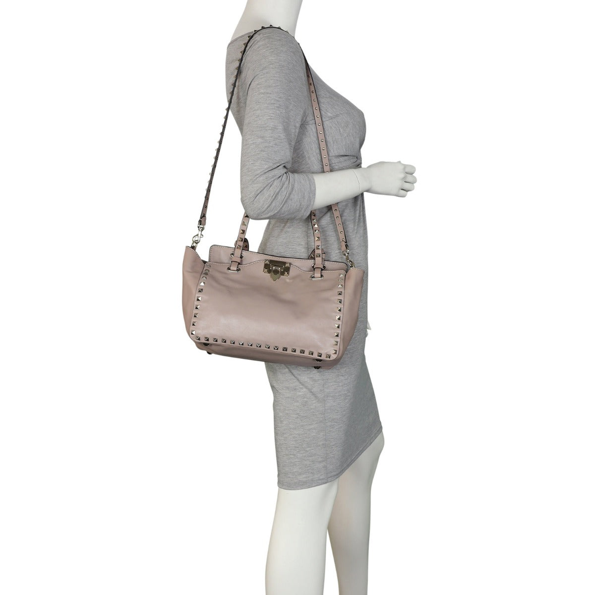Valentino Rockstud Tote Small