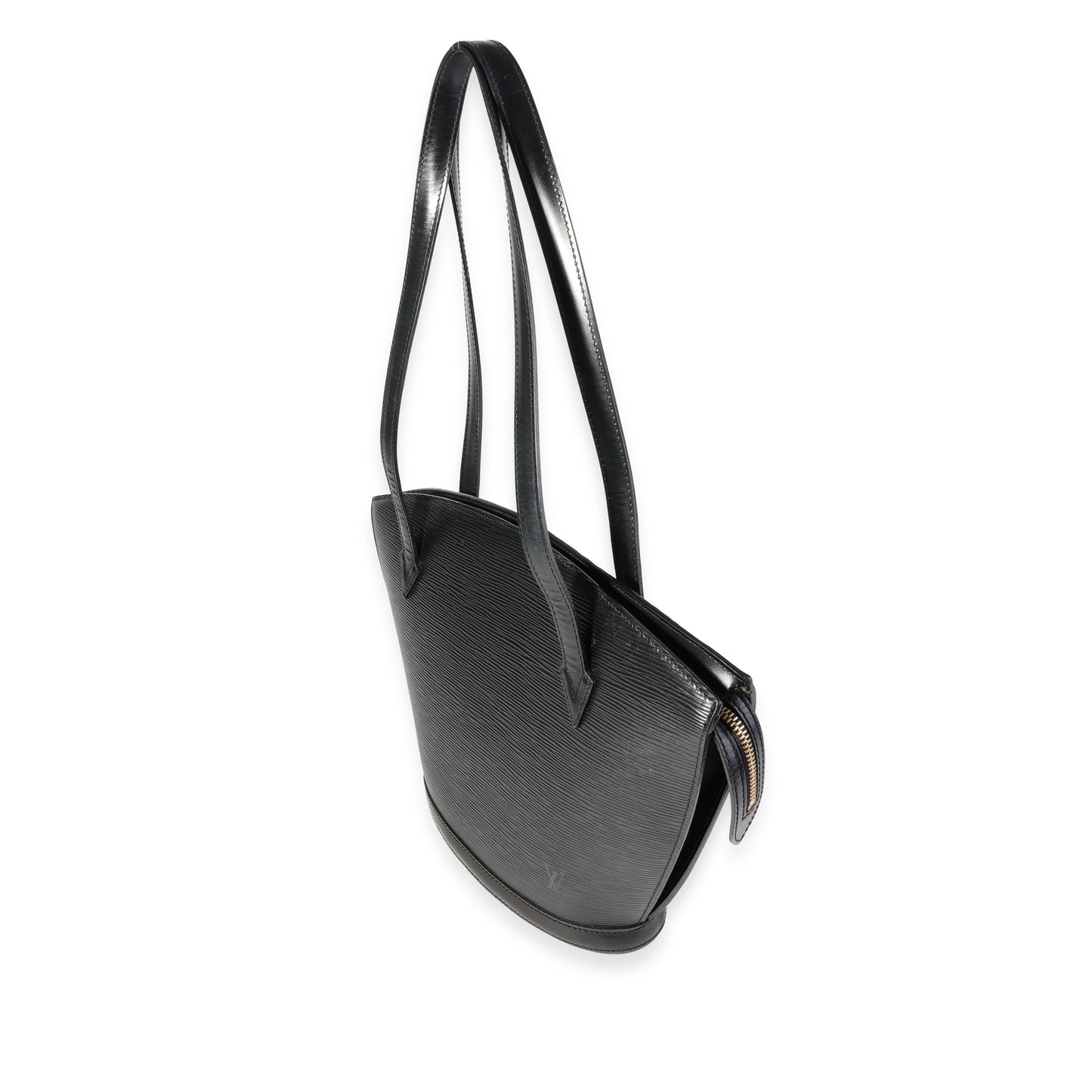 Louis Vuitton  Black Epi Leather Saint Jacques PM