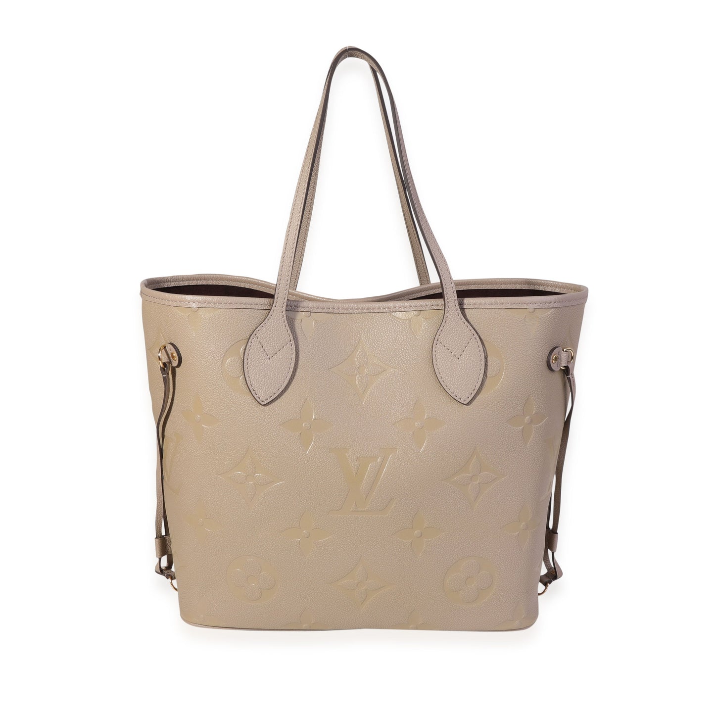 Louis Vuitton  Tourterelle Monogram Empreinte Giant Neverfull MM
