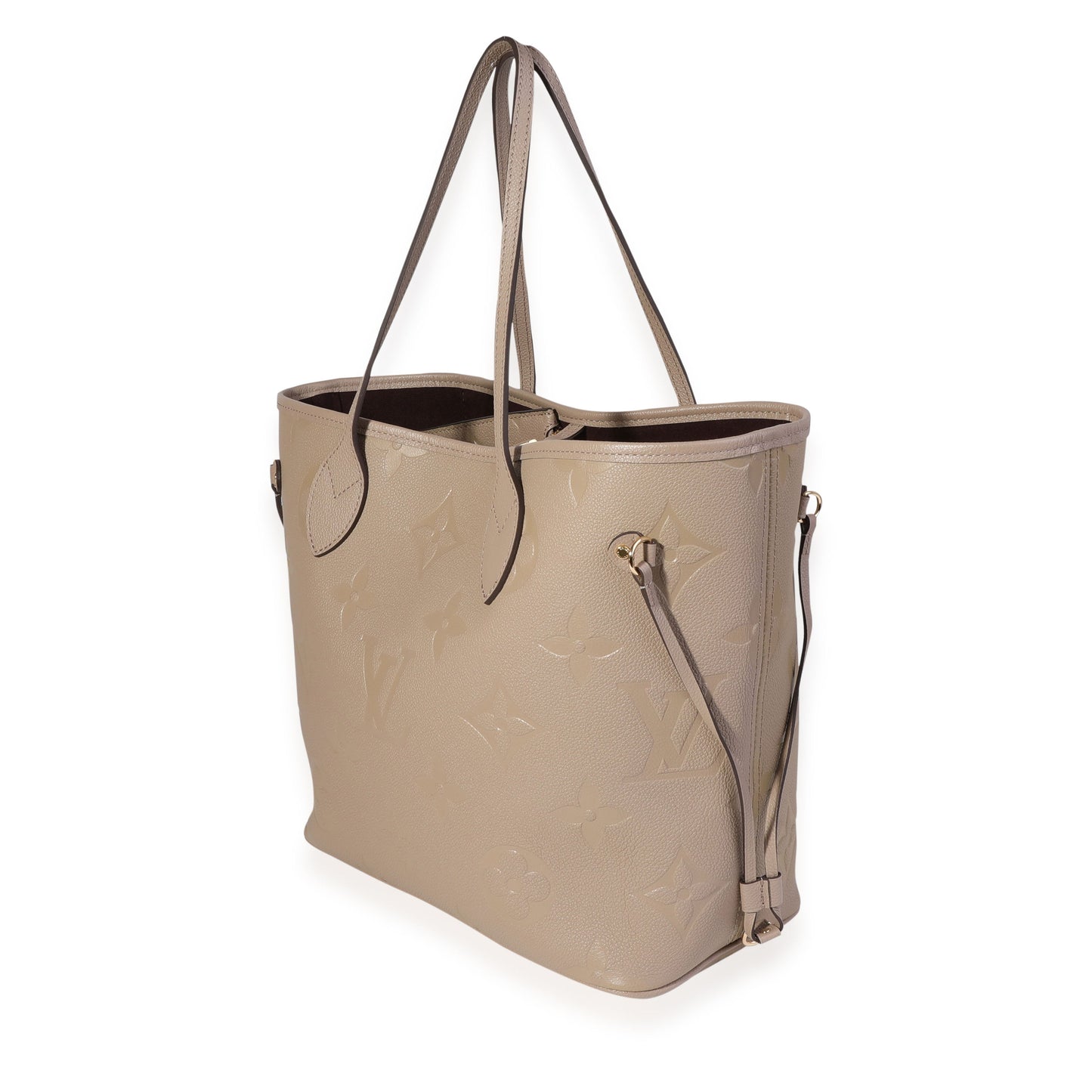 Louis Vuitton  Tourterelle Monogram Empreinte Giant Neverfull MM