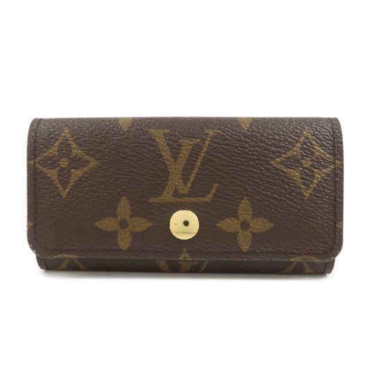 Louis Vuitton Monogram Multicles 4 Key Case Key Holder Brown M69517