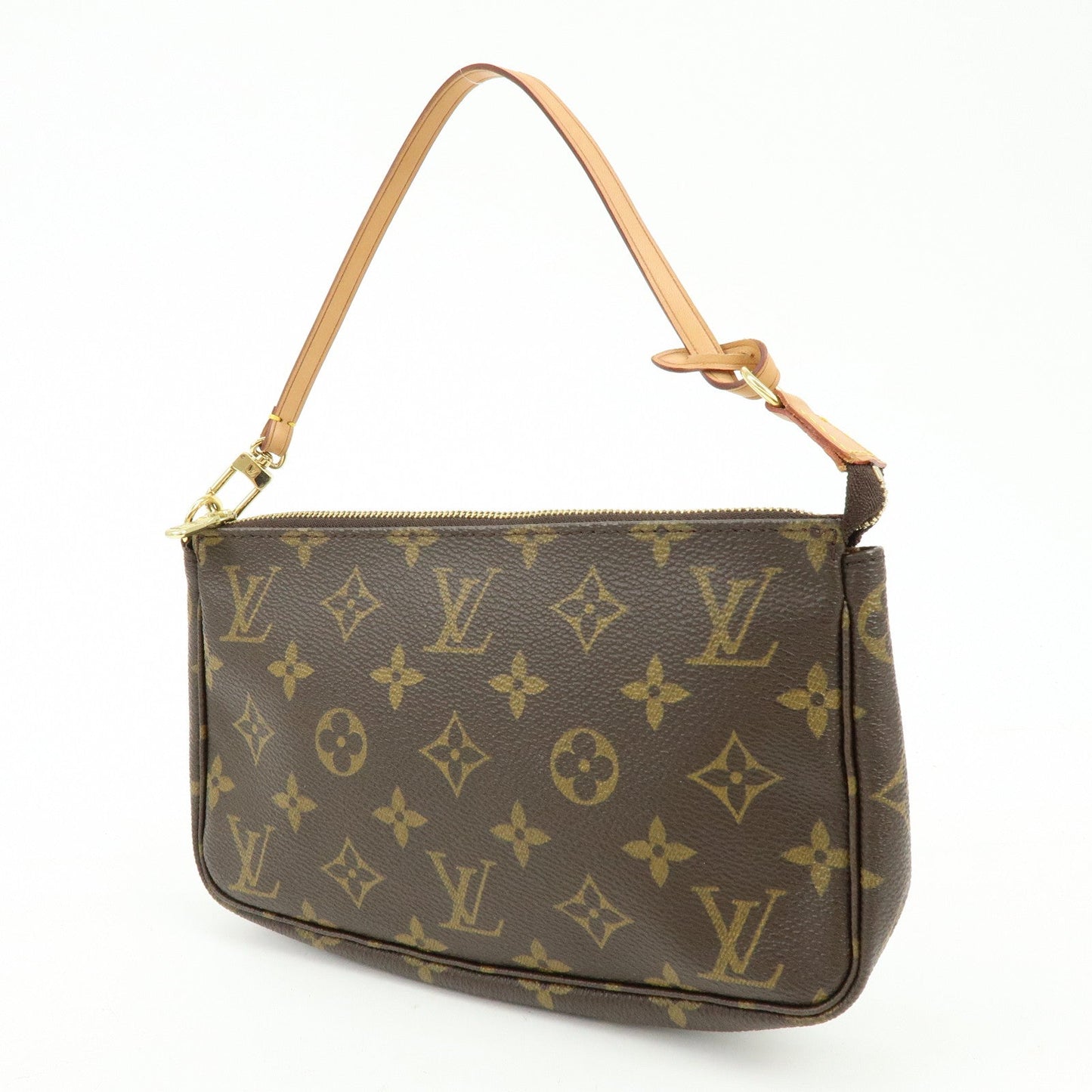 Louis Vuitton Monogram Pochette Accessoires Pouch Hand Bag M51980