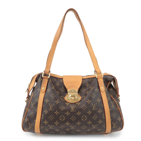 Louis Vuitton Monogram Stresa PM Shoulder Bag Brown M51186