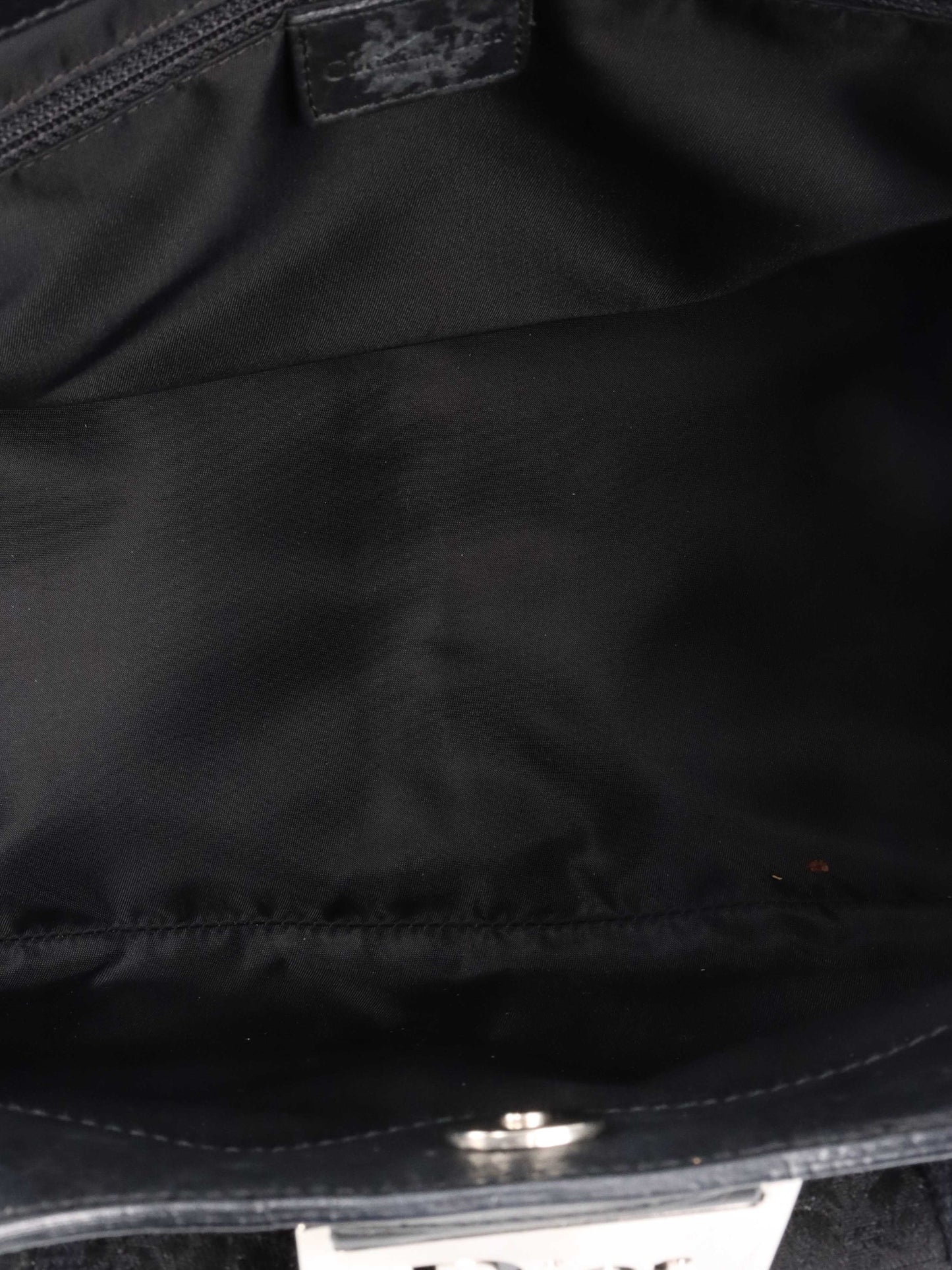 Dior Black   Canvas Pocket Bag.