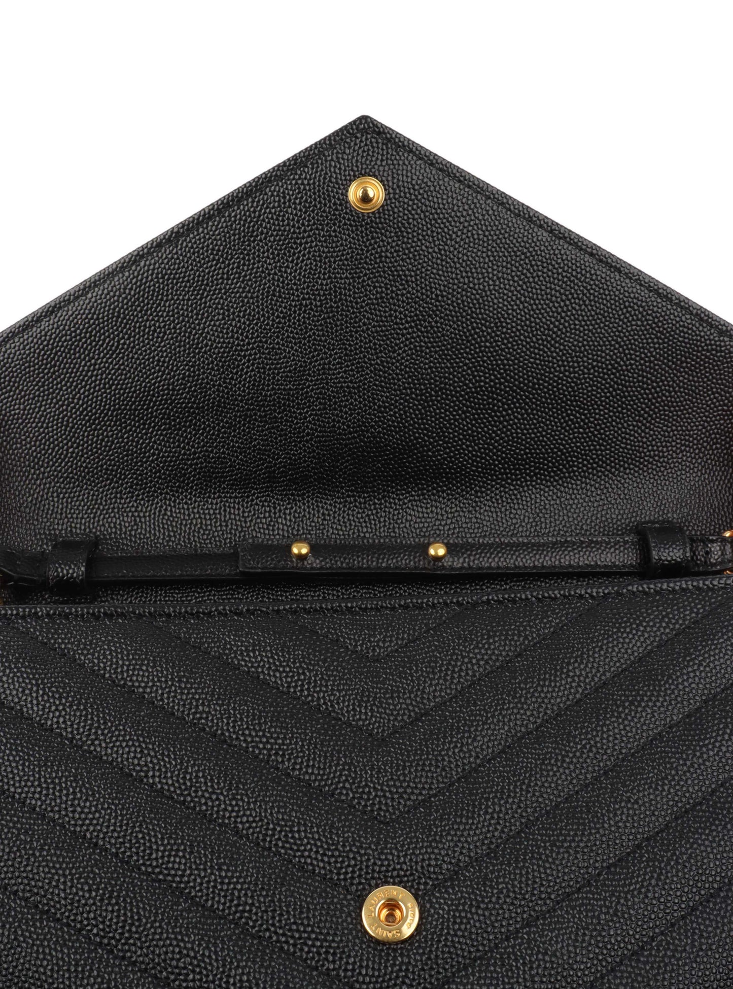 Saint Laurent Classic Cassandre Chain Wallet.