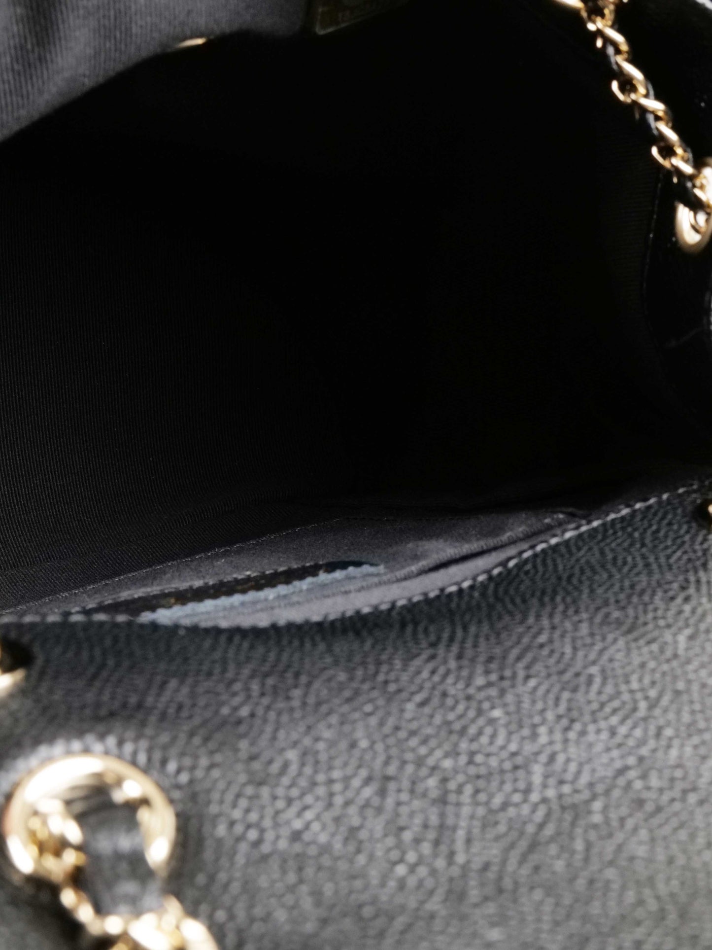 Chanel Black Caviar Duma Backpack.