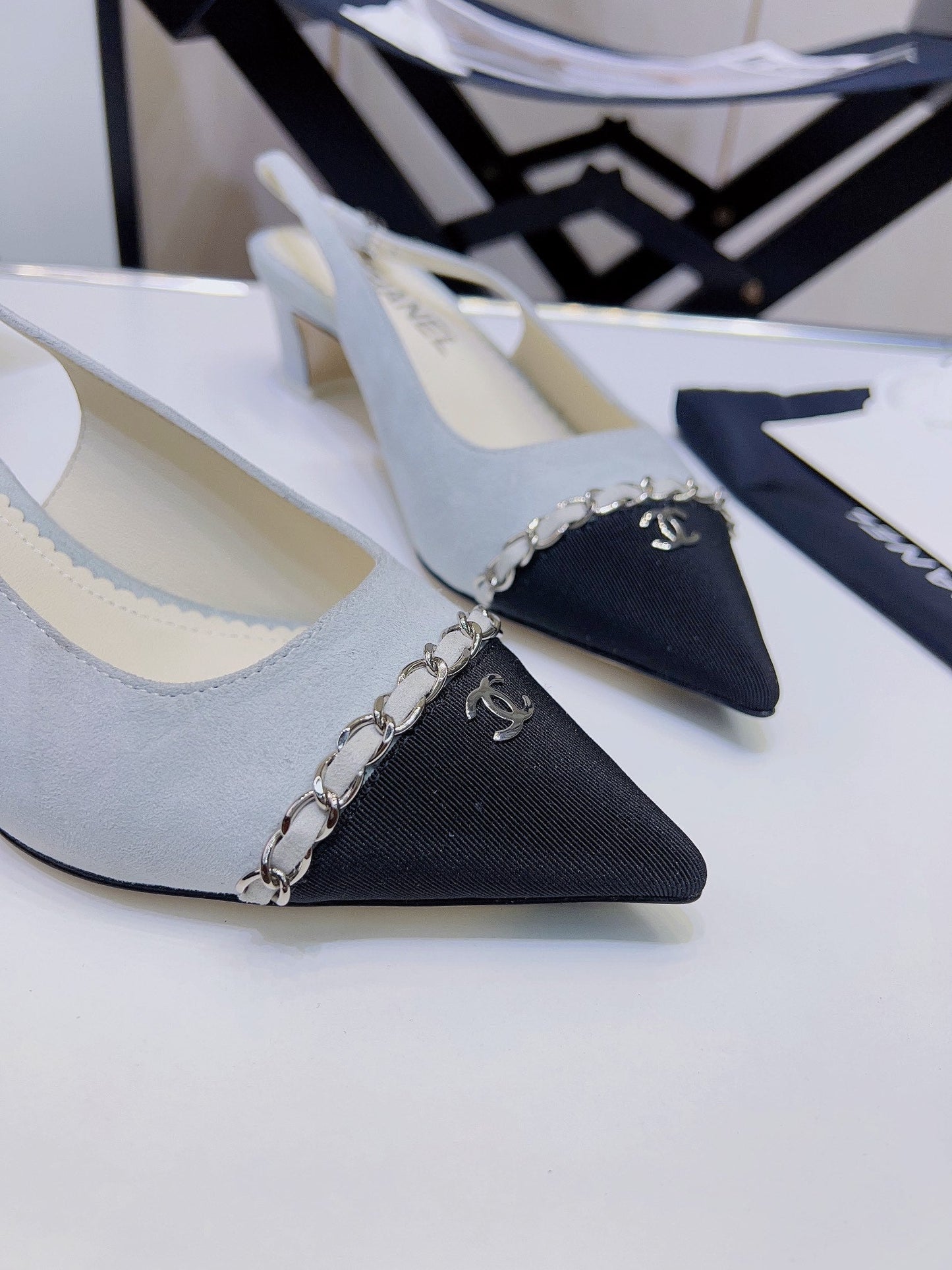 New 1:1 rep CHL High Heel Shoes 021
