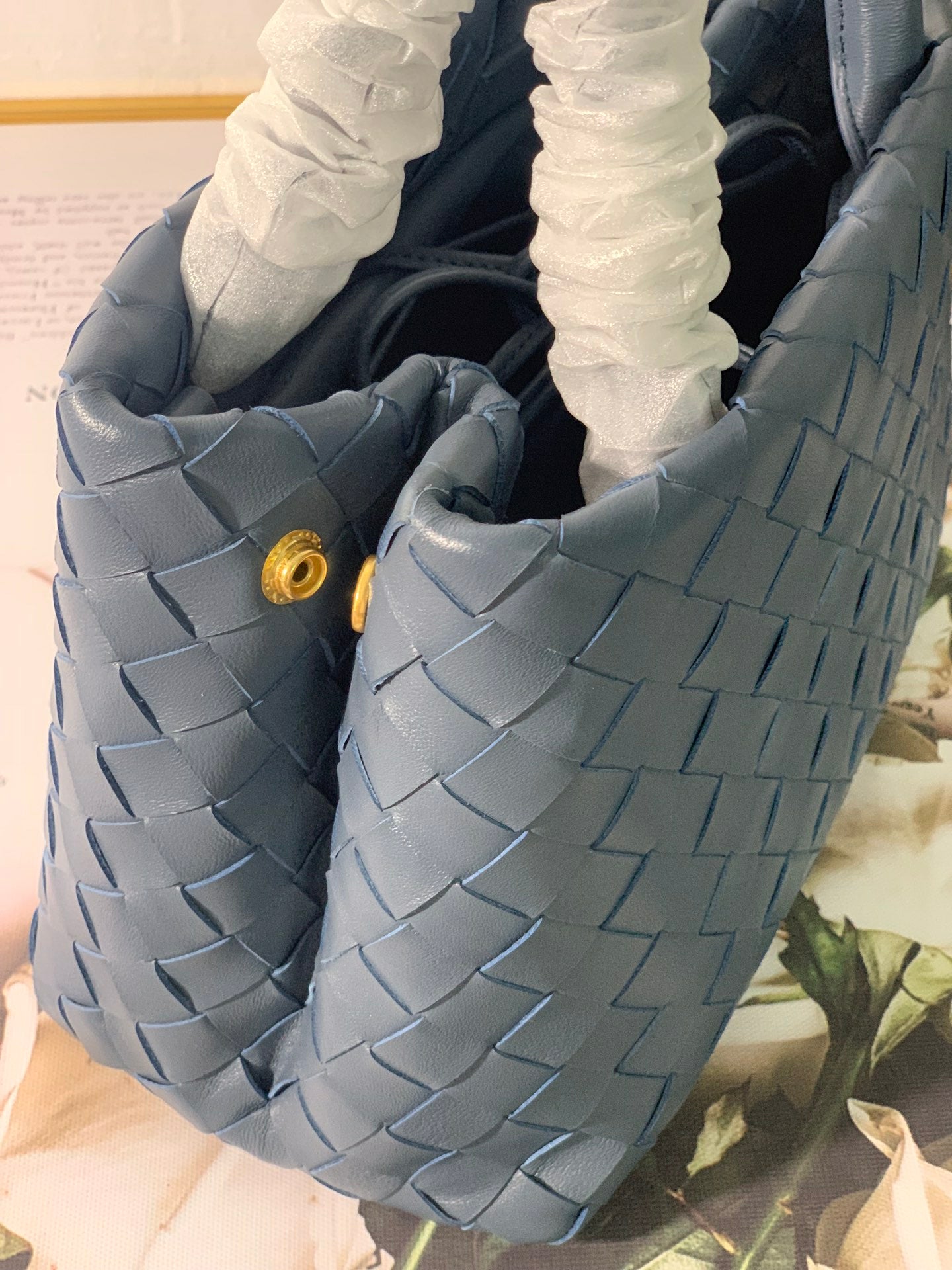 Top Quality Handle Bag Blue, For Women, Bags 12in/29.5cm