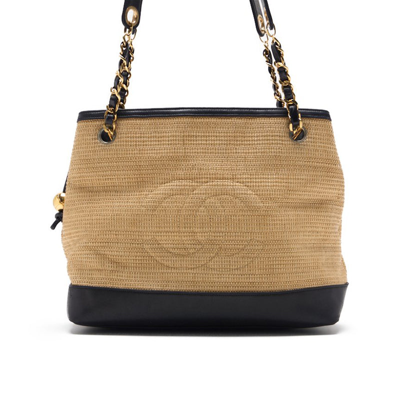 Chanel Coco Double Chain Shoulder Stroop   Beige × Black  Shoulder Bag Mini Shoulder  Bag Ladies Bag Hybrid ? Delivery? Macao Bookstore Online