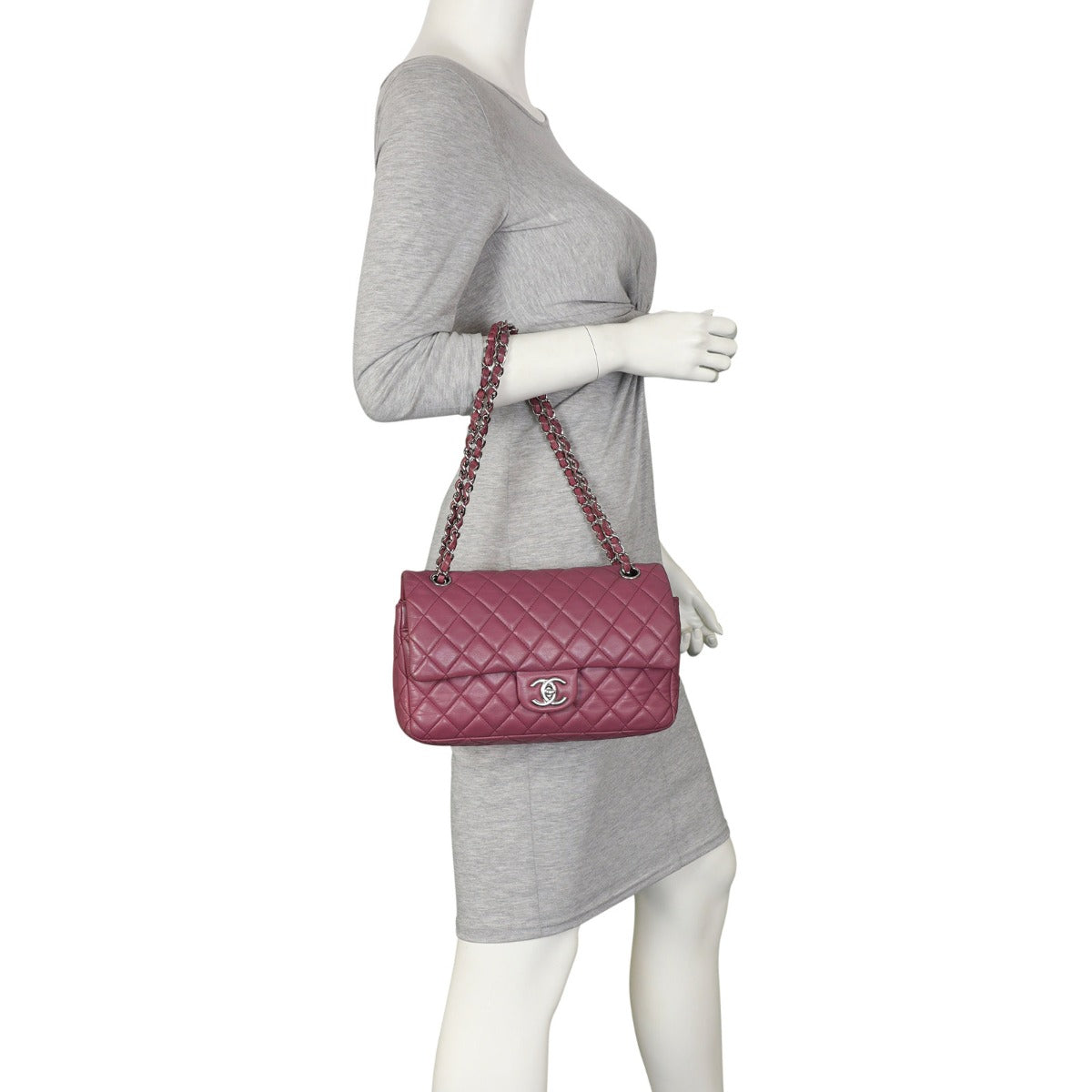 Chanel Classic Double Flap Medium | Orchid Purple